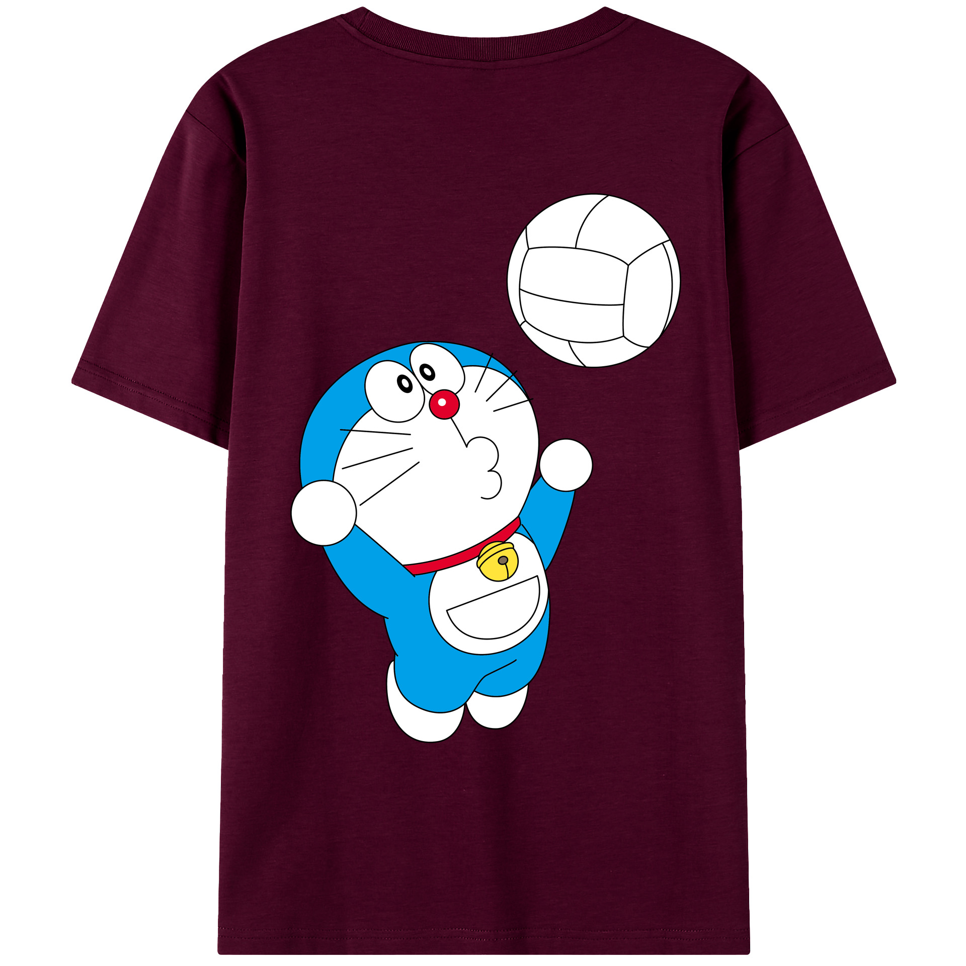 （画像用） ドラえもん Doraemon レディース半袖Tシャツ(バックプリント)
